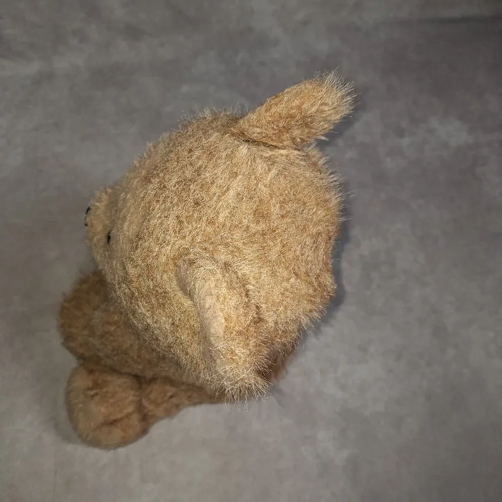 VTG 1976 Dakin Pillow Pet Stuffed Plush Sitting Teddy Bear Brown